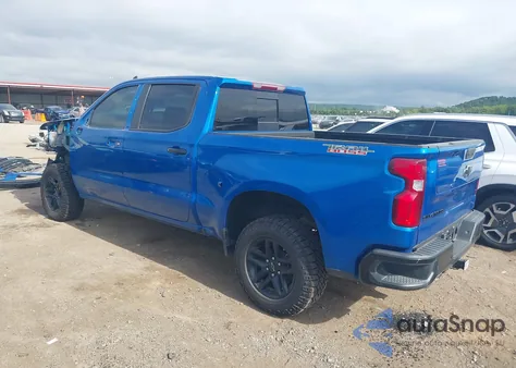 2022 Chevrolet Silverado 1500 4Wd Short Bed Lt Trail Boss из США, поврежденный, VIN 3GCUDFED7NG557110